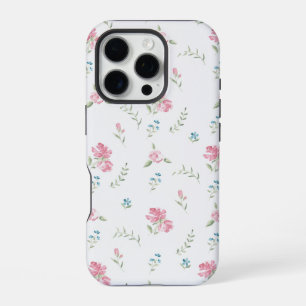 Coque iPhone 16 Pro Photo Floral Personnalisé Minimaliste