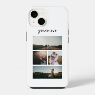 Coque Pour iPhone 14 Photo noir et blanc moderne propre