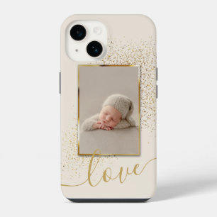 Coque Pour iPhone 14 Photo personnalisé AMOUR