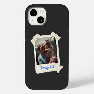 Coque Pour iPhone 14 Photo Vintage personnalisée et cadeau de l'année