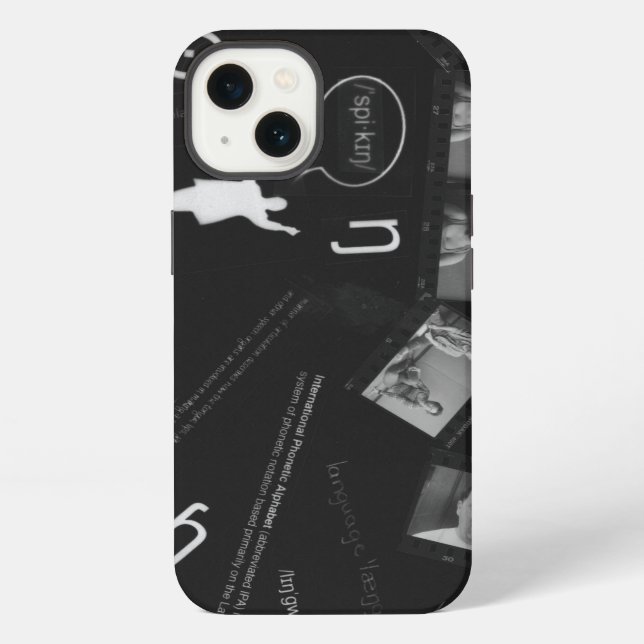 Coque iPhone Photogramme parlant (Verso)