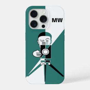 Coque iPhone 15 Pro Photographe et appareil photo de style Deco