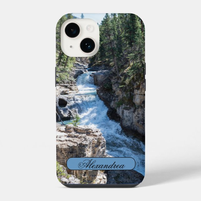 Coque iPhone Photographie de cascade, Stanley Falls (Verso)