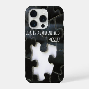 Coque iPhone 15 Pro Photographie d'une seule pièce de puzzle manquante