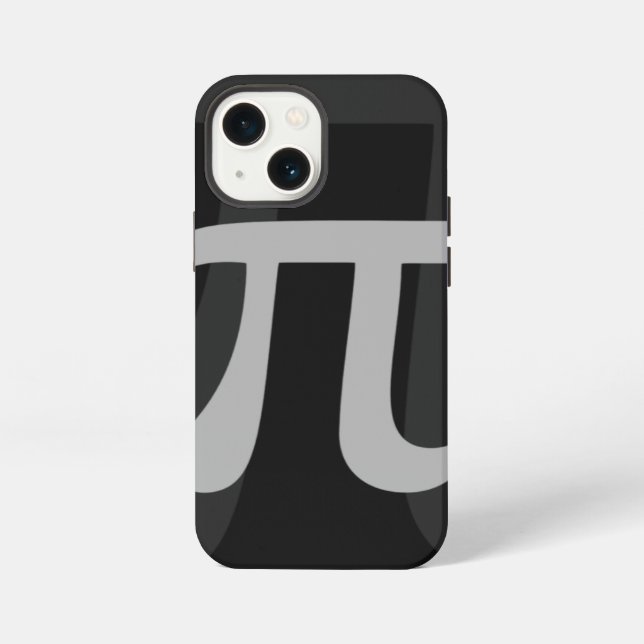 Coque iPhone Pi sombre (Verso)