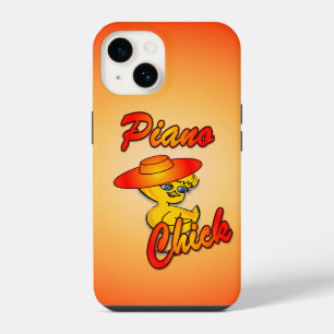 Coque Pour iPhone 14 Piano Chick #5