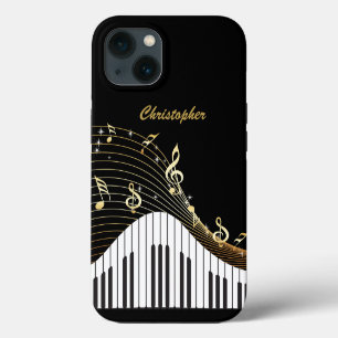 Etui iPhone 13 Piano Keyboard Music