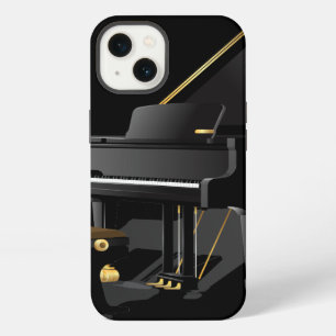 Etui iPhone 13 Piano noir