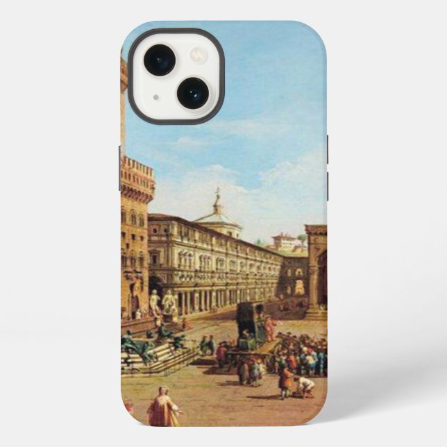 Coque iPhone Piazza della Signoria à Florence (Verso)