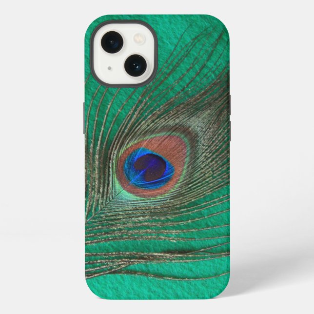 Coque iPhone Pied vert (Verso)