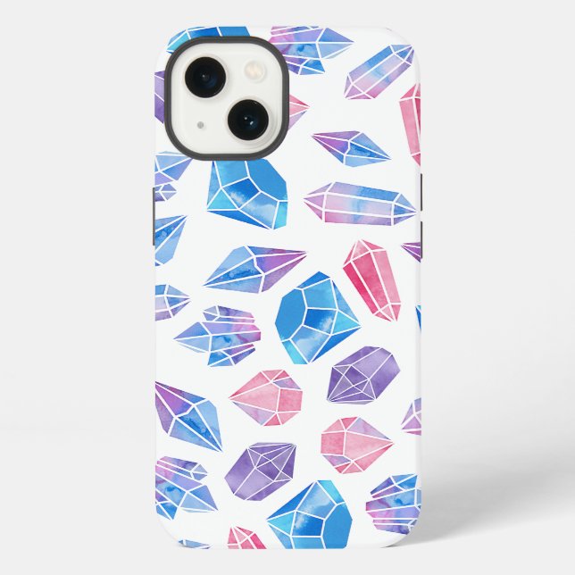 Coque iPhone Pierres précieuses (Verso)