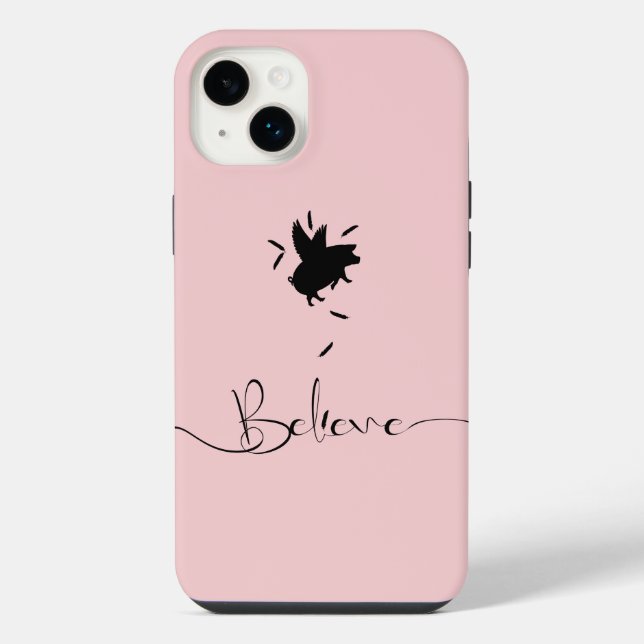 Coque iPhone Pig Feathers (Verso)