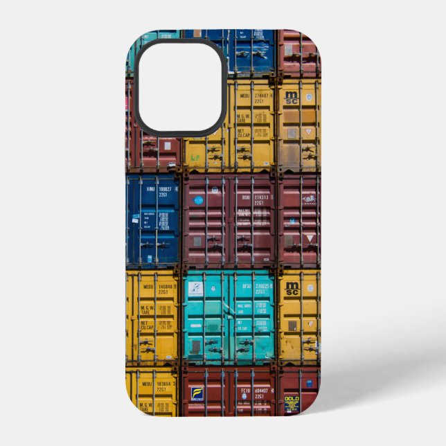 Coque iPhone Pile de remorque à cargaison (Verso)