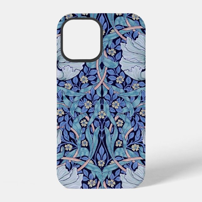 Coque iPhone Pimpernel Bleu, William Morris (Verso)