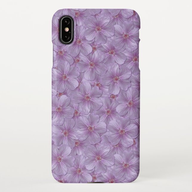 Coque iPhone Pineywoods Geranium Motif sans soudure (Dos)