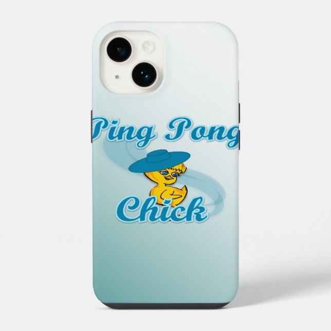 Coque iPhone Ping Pong Chic #3 (Verso)