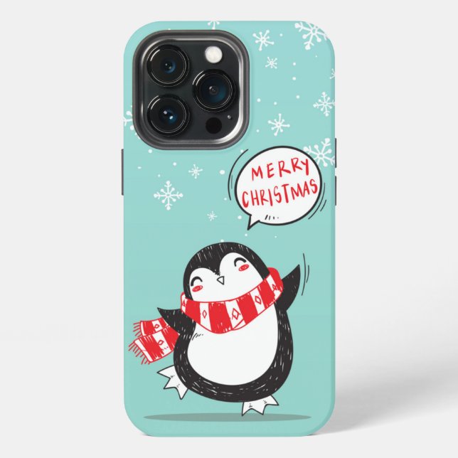 Coque iPhone Pingouin (Dos)