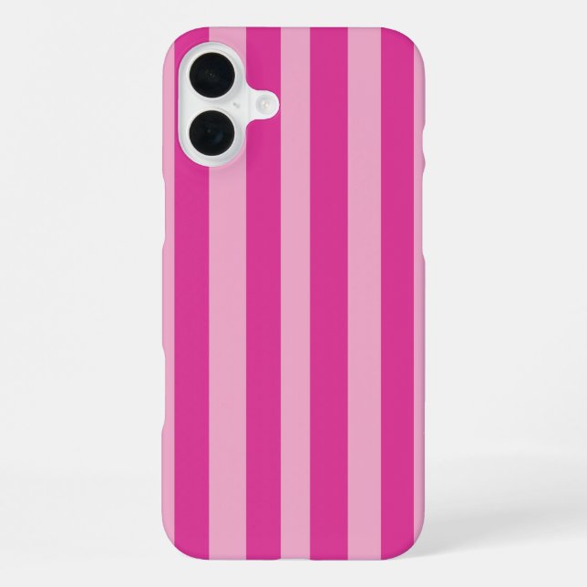 Coque iPhone Pink Stripes  (Verso)