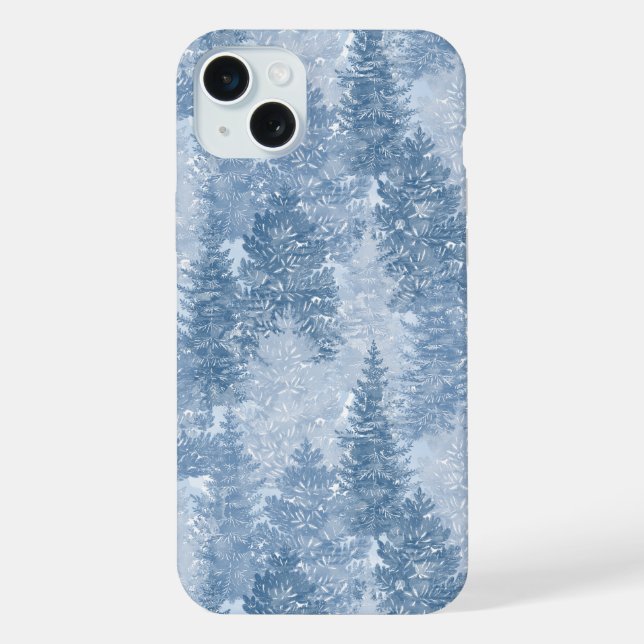 Coque iPhone Pins bleus (Verso)