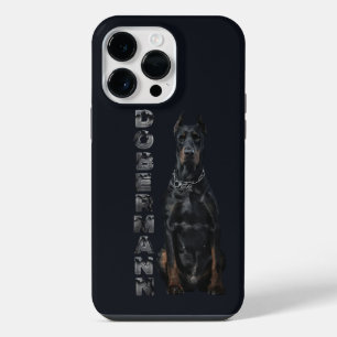 Coque Pour Pour iPhone 14 Pro Max Pinscher Doberman