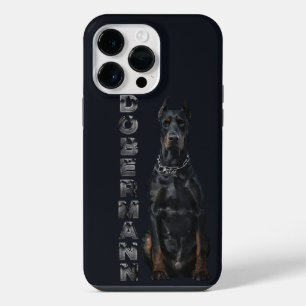 Coque Pour Pour iPhone 14 Pro Max Pinscher Doberman   