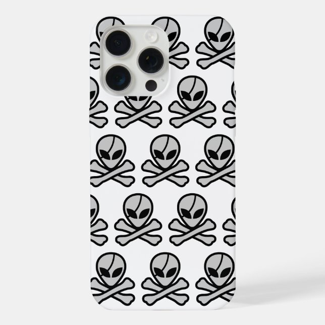 Coque iPhone Pirate Alien (Verso)