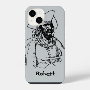 Coque Pour iPhone 14 Pirates Vintage, un croquis de boucanier par Howar