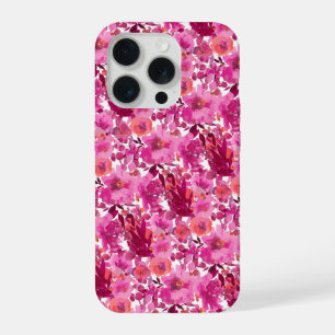 Coque iPhone 15 Pro PixDezines H2 Fleurs d'Été Teintes Vives