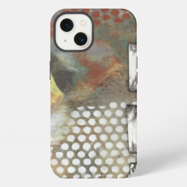 Coque iPhone Pixels marbrés II (Verso)