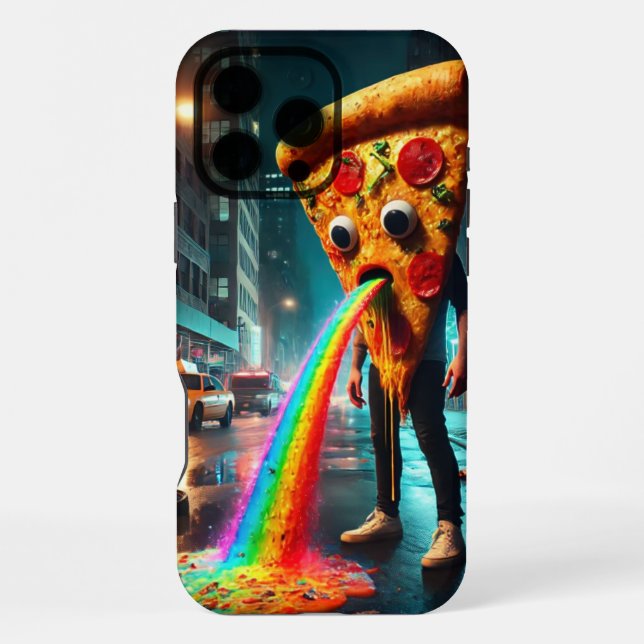 Coque iPhone Pizza de pukey (Verso)