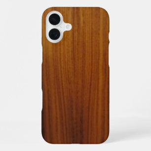 Coque iPhone 16 Plus placage de bois