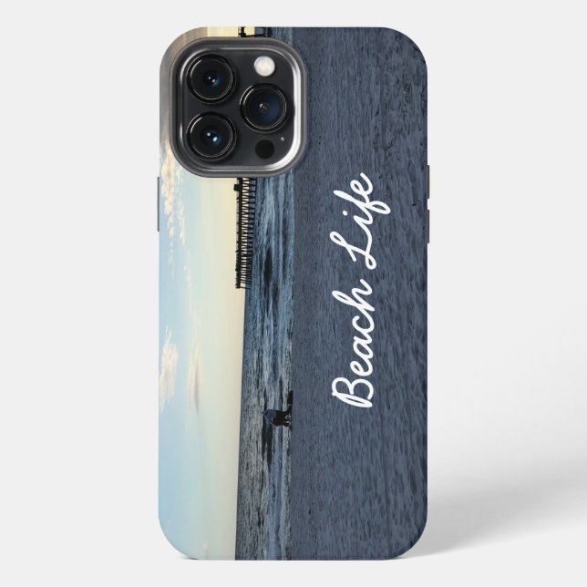 Coque iPhone Plage (Verso)