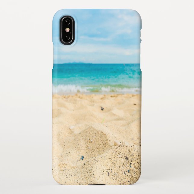 Coque iPhone Plage (Dos)
