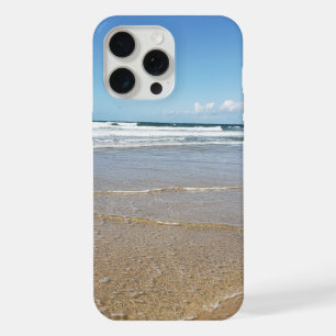 Coque iPhone 15 Pro Max Plage de sable Soulac Sur Mer France Vue côtière