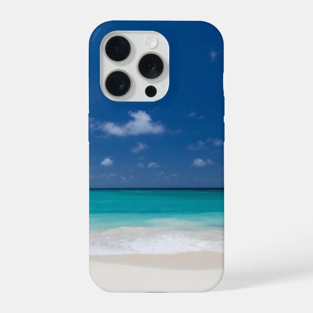 Coque iPhone Plage d'été (Verso)