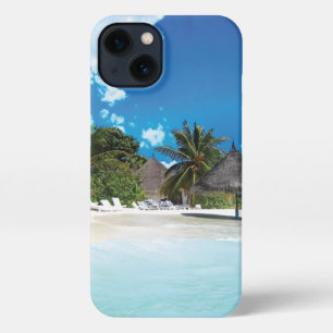 Etui iPhone 13 Plage exotique
