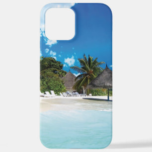 Coque iPhone 12 Pro Max Plage exotique