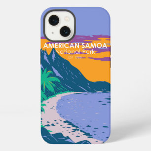 Etui iPhone 13 Plage parc national Ofu Samoa américaines