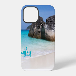 Coque iPhone 12 Pro plage Similan mer d'Andaman Phuket Thaïlande cadea