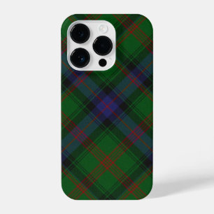 Coque Pour iPhone 14 Plus Plaid bleu vert tartan Park