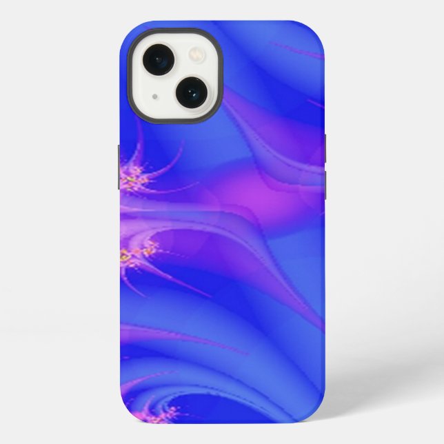 Coque iPhone Plaisir Periwinkle (Verso)