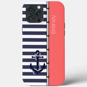 Etui iPhone 13 Pro Max Plaisir Personnalisé Marine Bleu Bleu Bleu Bleu Bl