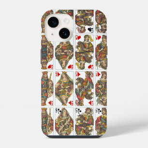 Coque Pour iPhone 14 Planche antique de cartes