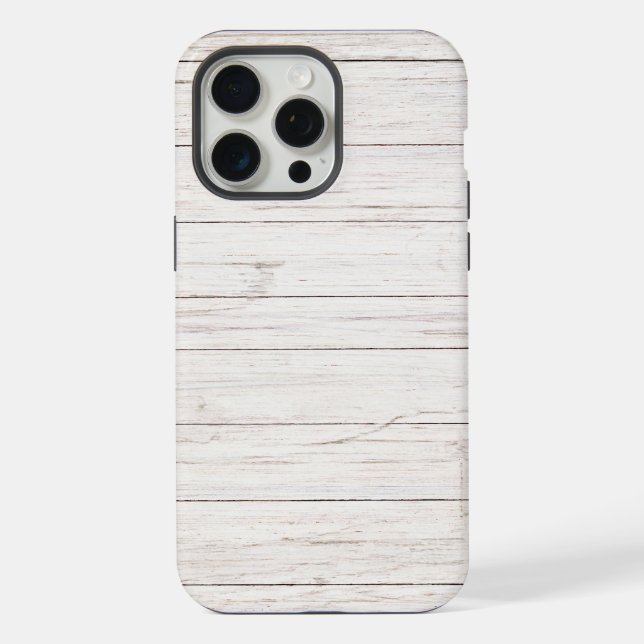 Coque iPhone planches de bois (Verso)