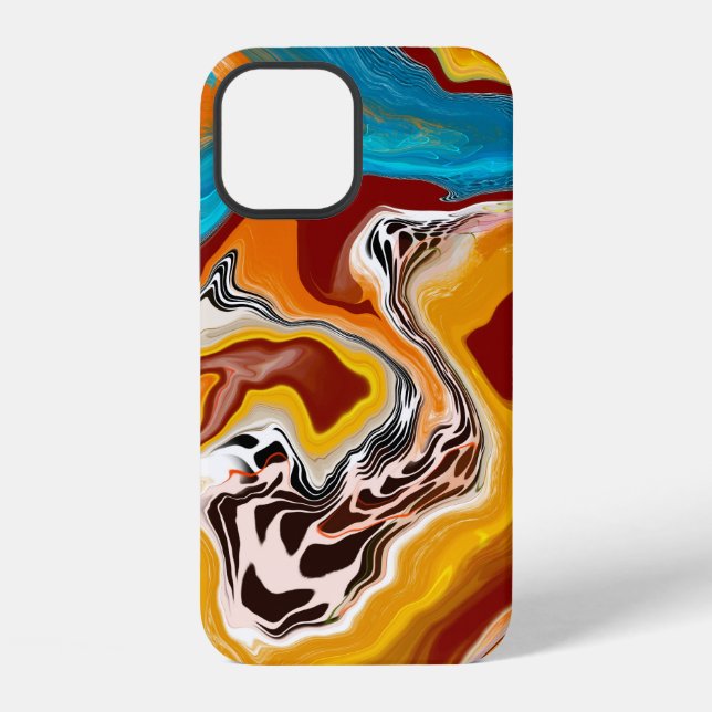 Coque iPhone Planetary Bliss Fluid Digital Art   (Verso)