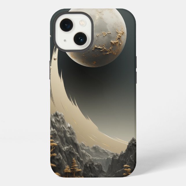 Coque iPhone Planète inconnue (Verso)