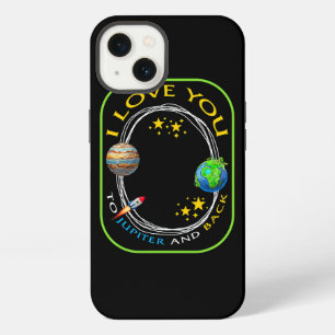 Etui iPhone 13 Planète Je T'aime De Jupiter Et Retour Geek Astron