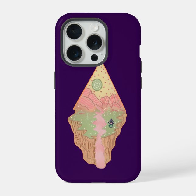 Coque iPhone Planète natale du monstre de Flatwoods | Folklore  (Verso)