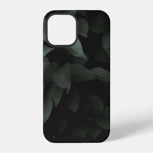 COQUE iPhone PLANTE FEUILLES VERTES (Verso)