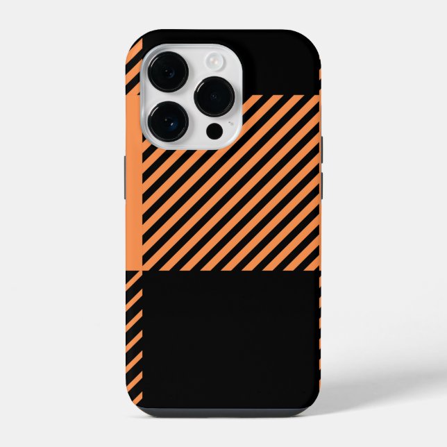 Coque iPhone Plaqué chic moderne (Verso)